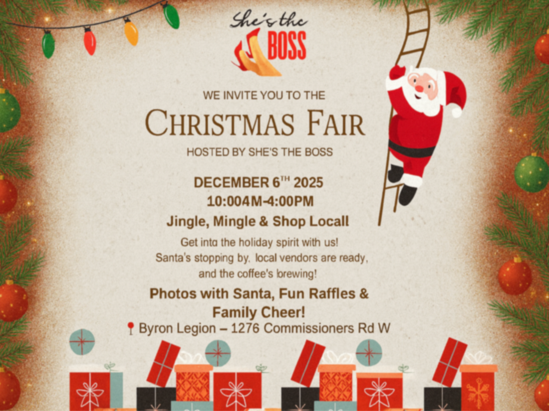 ✨ Join Us at the She’s The Boss Christmas Fair! ✨
