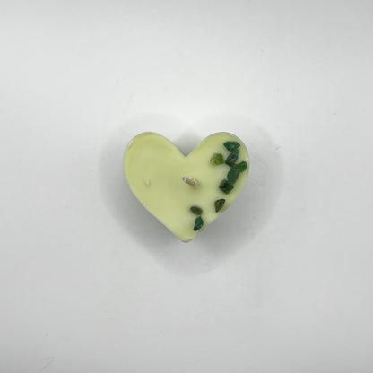 Recarga de vela de taza con forma de corazón~ 2.5oz