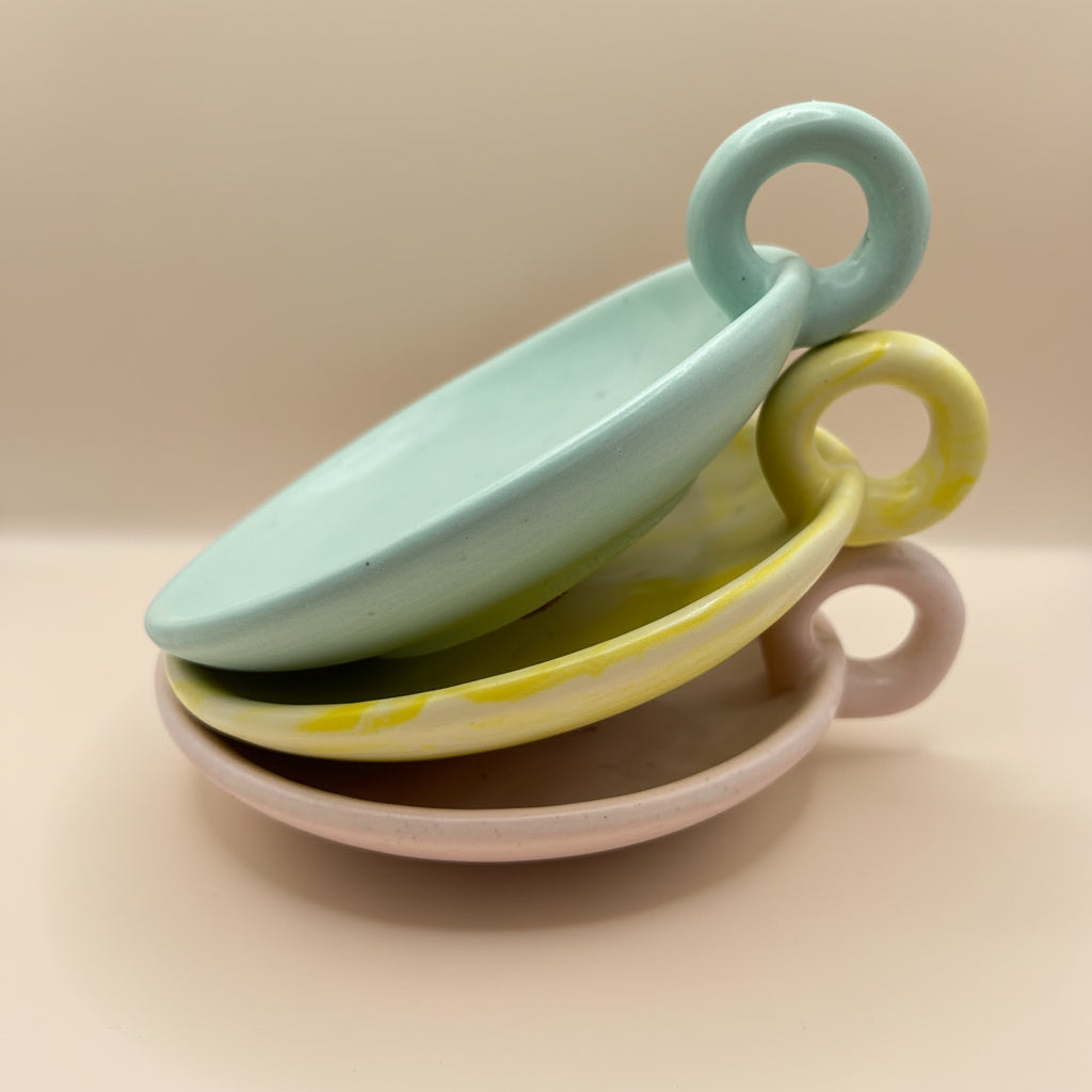 Jesmonite Small Candle Holder— Custom