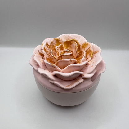 Flower Jar & Lid—Custom